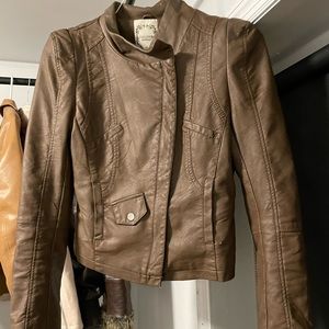 90’s Coalition vegan leather jacket